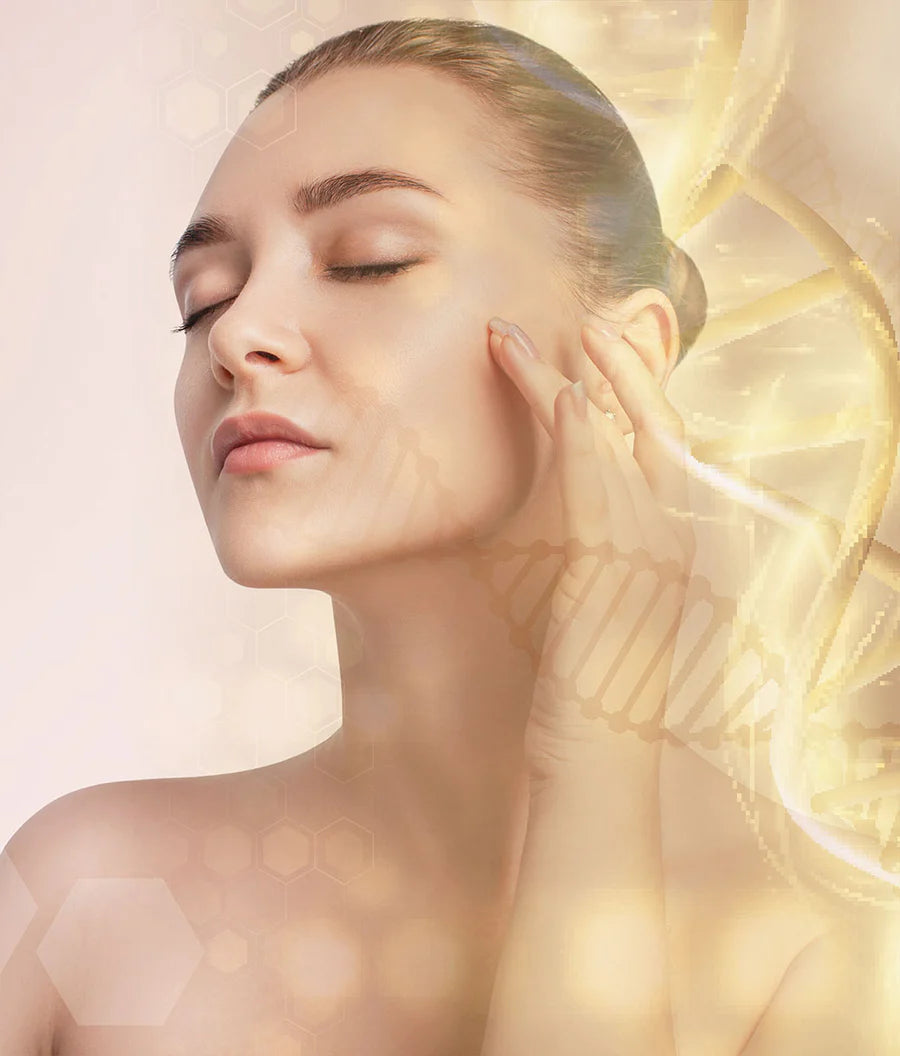 scrub levitante all'oro colloidale